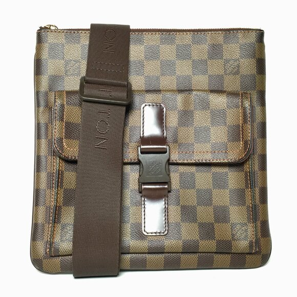 Louis Vuitton Brown Demier Pochette Melville  Crossbody Messenger bag Unisex - Picture 1 of 16